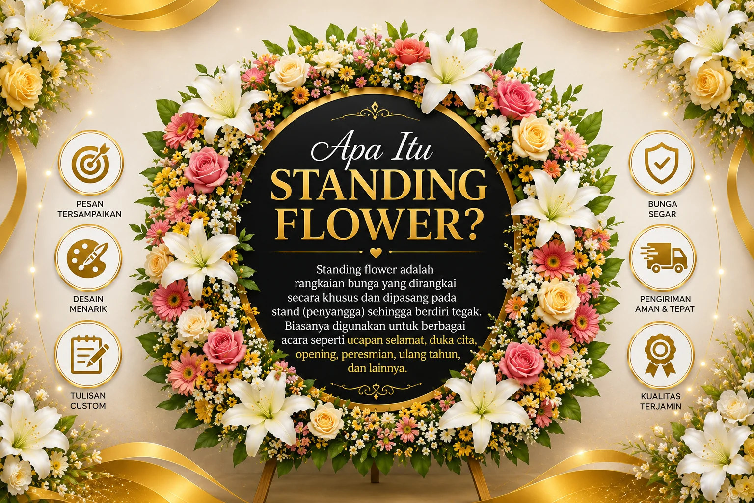 Standing Flower Premium