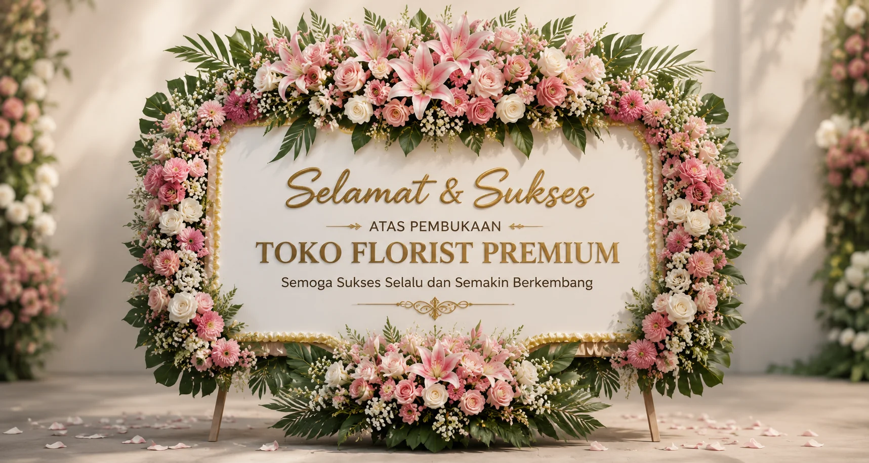 Karangan Bunga Premium